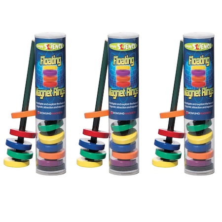 Dowling Magnets Floating Magnet Rings, PK18 SS10